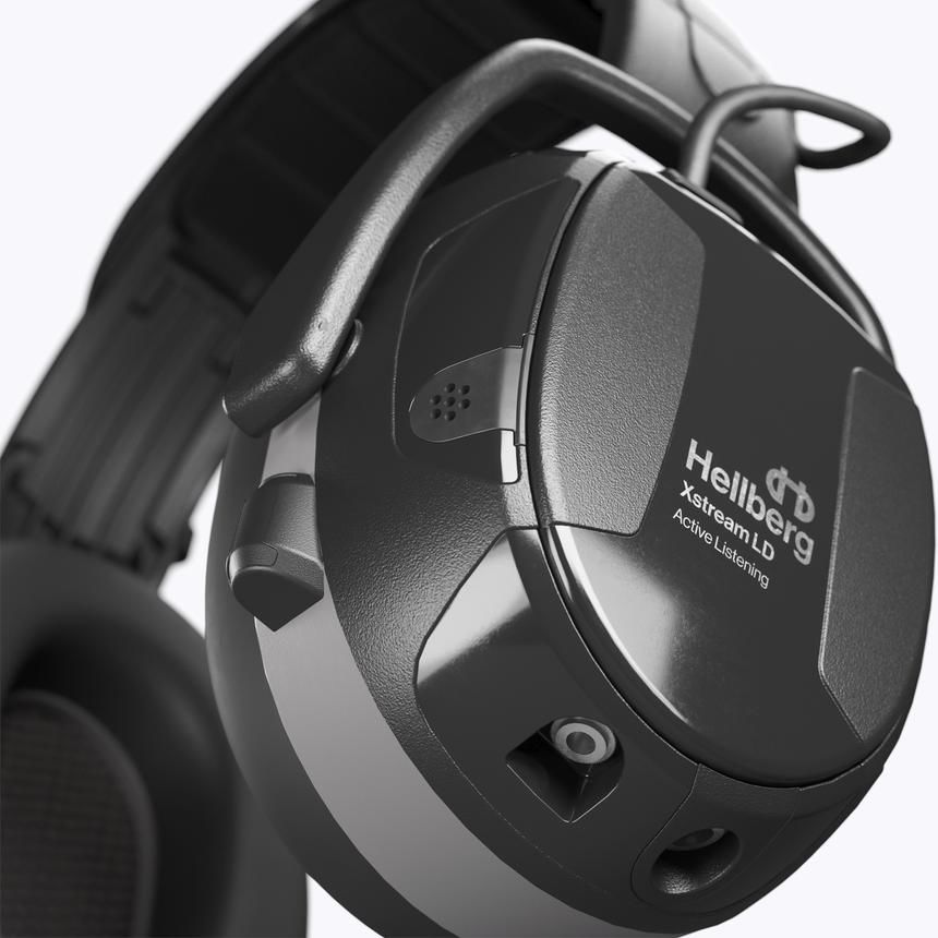 Hellberg XSTREAM LD 2H Baş Bantlı Bluetooth Aktif Koruyucu Kulaklık FM Radio
