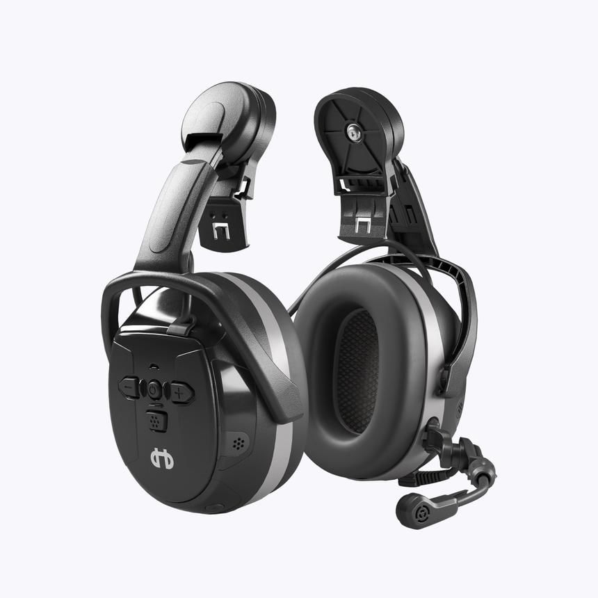 Hellberg XSTREAM LD 2C Barete Takılabilir Bluetooth Aktif Koruyucu Kulaklık FM Radio