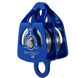 Irudek Pro64 Bus Aluminyum Çiftli Makara 40kN 14mm Halata uygun