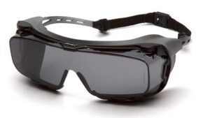 Pyramex CAPPTURE PLUS w/ rubber gasket Füme (Grey)  H2MAX AF Koruyucu Gözlük ES9920STMRG