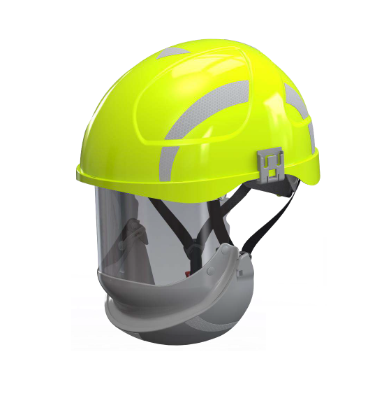 Irudek SECRA-2 E6HT Sarı Elektrikçi Class 2 Baret Vizör Kiti