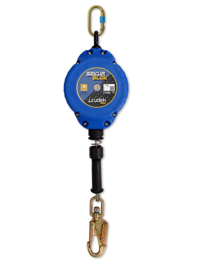 Irudek Sekurblok 7,5m Yedek Halat + Tambur + Snap Hook Seti