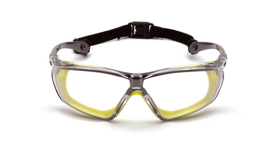 Pyramex CROSSOVER Şeffaf (Clear) H2X Koruyucu Gözlük ESGL10610DT
