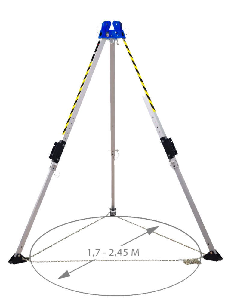 Irudek TRIP 4 Aluminyum Tripod + Çanta Max.245cm Ayak Açık.h=314cm