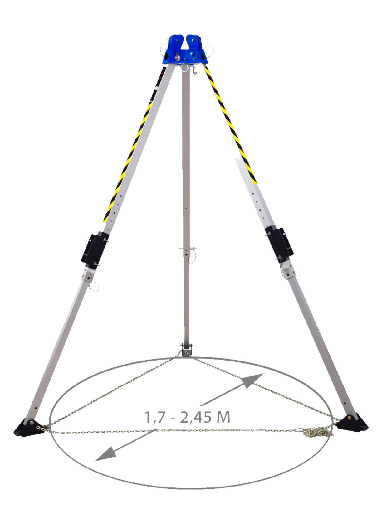 Irudek TRIP 4 Aluminyum Tripod + Çanta Max.245cm Ayak Açık.h=314cm