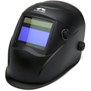 Pyramex Autodarkening welding helmet-manual 100x45mm-matte black Kaynak Başlığı EWHAM1020MB