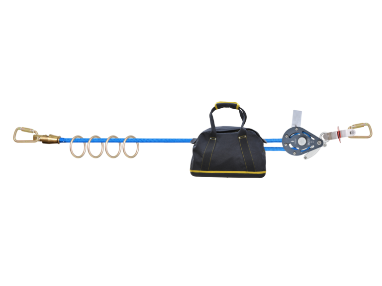 Irudek X4 LITE Portatif Geçici Yatay Yaşam Hattı 5-25m. Halat 4 kişilik