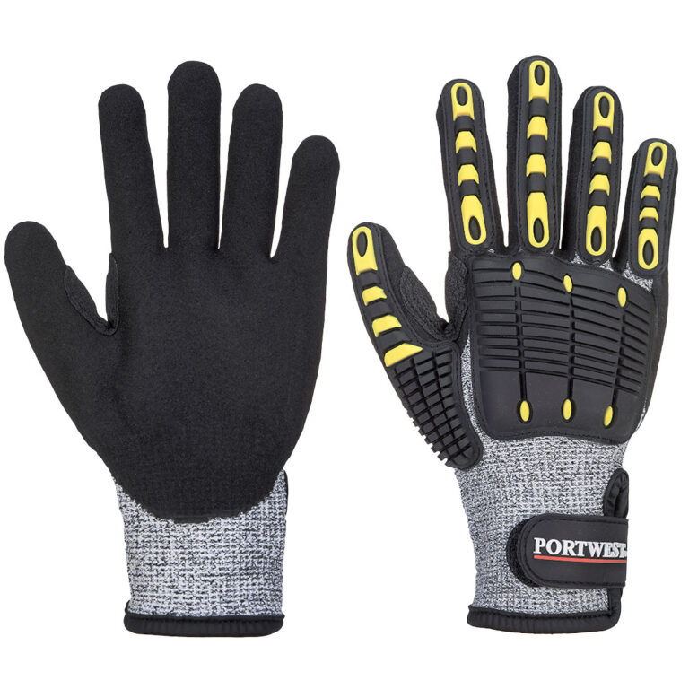 Portwest A722 Anti Impact Cut Resistant Darbe Emici Kesilmez eldiven 4X43CP