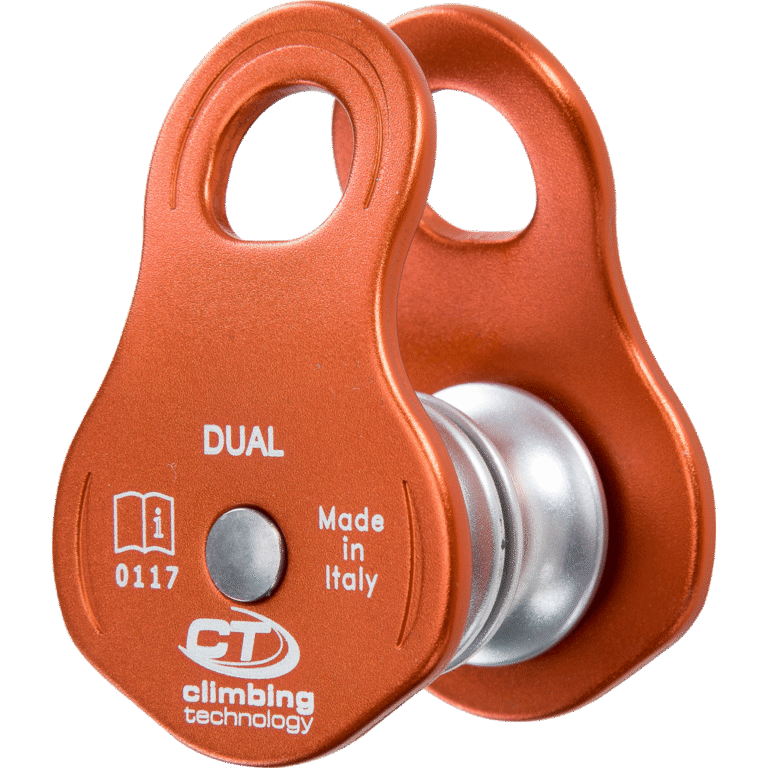 CT DUAL Pulley for redirecting two ropes