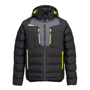 Portwest DX468 - DX4 Dolgulu Şişme Ceket Siyah Texpel™ Splash Eco kumaş