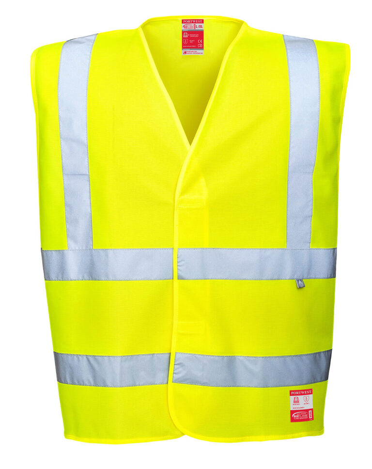 Portwest FR71 - Hi-Vis Anti Statik Yelek - Alev Almaz