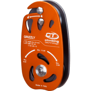 CT GRIZZLY Openable flange safety catch. WLL 16kn-8kN+8kN