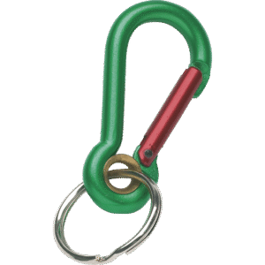 CT PEAR SHAPE KEY HOLDER AND KEY RING