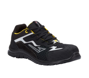 GarSport G1 PRO LOW E1 S1PS ESD Siyah/Beyaz Ayakkabı