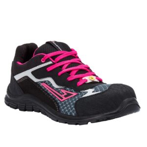 GarSport G1 PRO LOW E1 S1PS ESD / Woman Siyah/Fuşya Bayan Ayakkabı GarSport G1 PRO LOW E1 S1PS ESD / Woman Siyah/Fuşya Bayan Ayakkabı