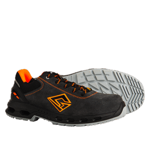 Garsport HEXA-G15 LOW S1PS FO SR ESD Süet Deri Gri/Turuncu İş Ayakkabısı Garsport HEXA-G15 LOW S1PS FO SR ESD Süet Deri Gri/Turuncu İş Ayakkabısı