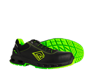 Garsport HEXA-G5 LOW E3 S3S FO SR ESD Bufalo Derisi Siyah/Lime İş Ayakkabısı