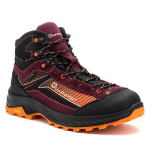 GarSport MIKENO MID WP Woman Outdoor Bordo/Turuncu VIBRAM Kadın Waterproof Bot