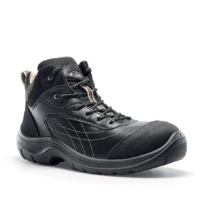 GarSport Planet Mid S3 Siyah Kompozit Hakiki Deri Bot