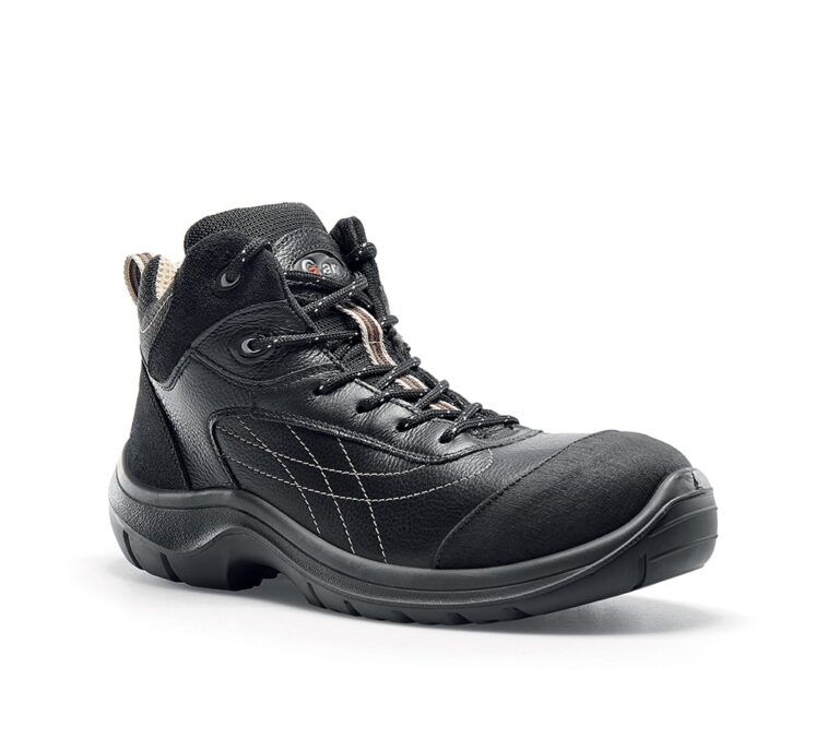 GarSport Planet Mid S3 Siyah Kompozit Hakiki Deri Bot