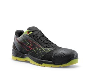 GarSport Jocker 1 S1P Siyah/Sarı Flu Ayakkabı