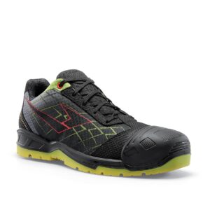 GarSport Jocker 1 S1P Siyah/Sarı Flu Ayakkabı