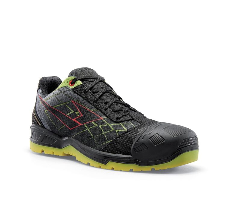 GarSport Jocker 1 S1P Siyah/Sarı Flu Ayakkabı
