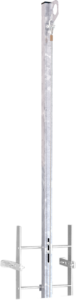 SKYLOTEC CLAW LINE TOP POST STEEL LADDER Üst Uzatma Braketi Galvanizli Çelik, Çelik Merdiven Montajına uygun
