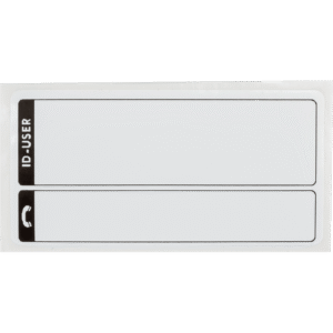 CT ARIES - ACCESSORIES - ID USER LABEL (suitable for all models)
