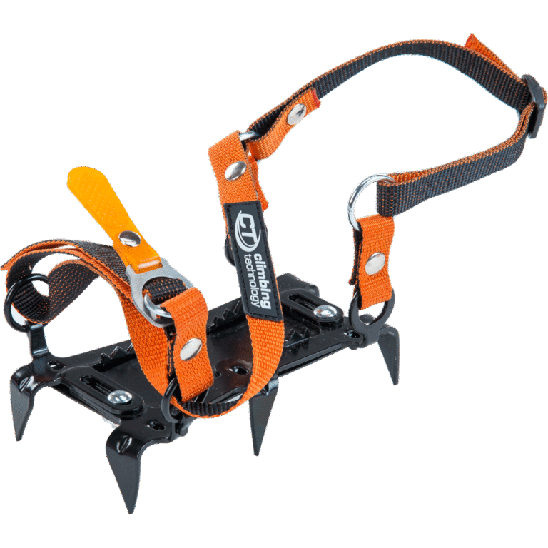 CT MINI CRAMPON 6P laced crampons - BLACK