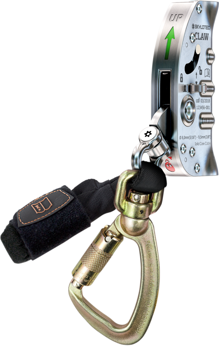 SKYLOTEC CLAW Dikey Yaşam Hattı Düşüş Tutucu Şaryo SKYLOTEC CLAW Dikey Yaşam Hattı Düşüş Tutucu Şaryo