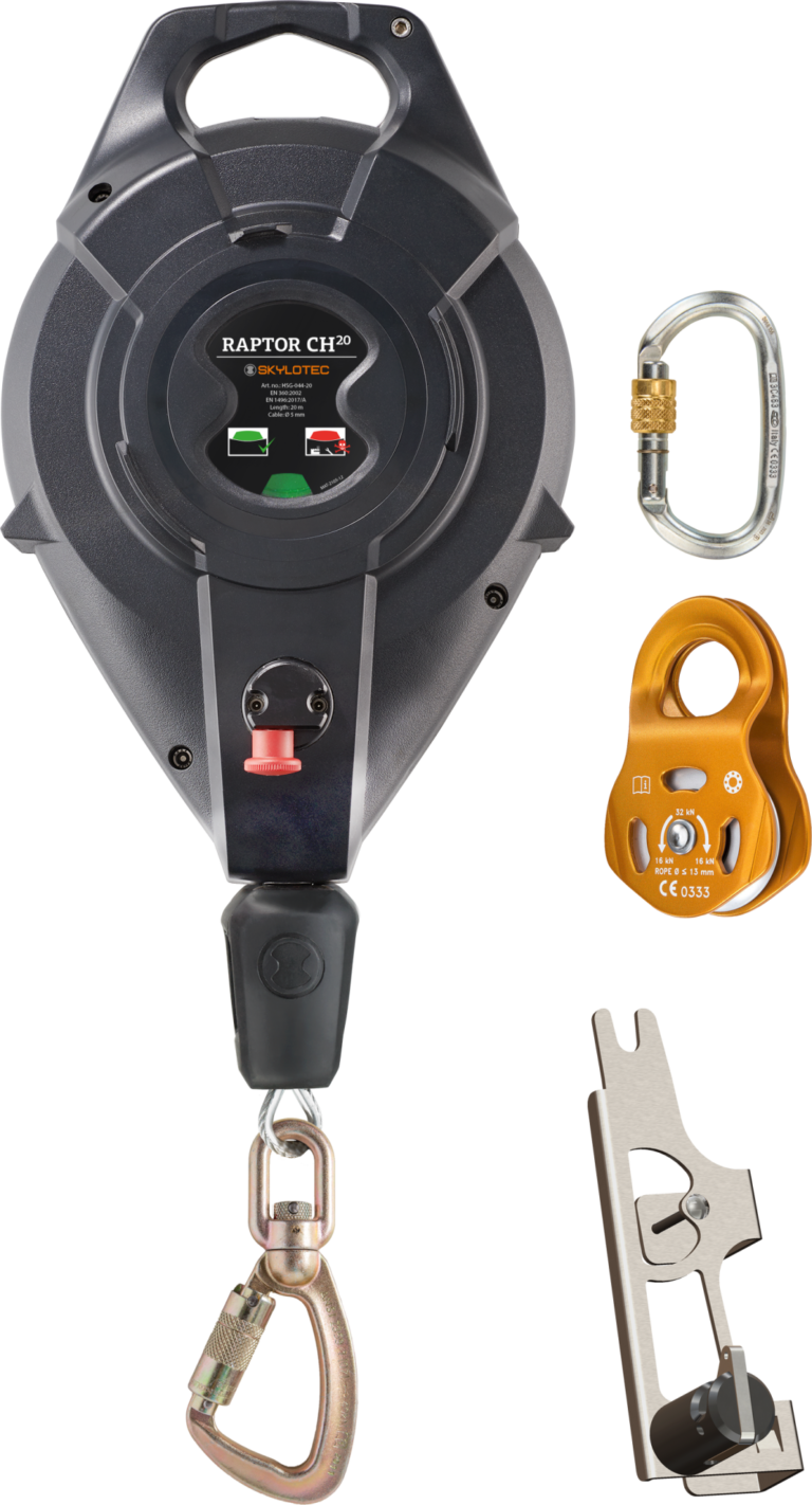 Skylotec Raptor HUB SRL with Winch C20 for Jackpod Tripod (Bracket incl.)