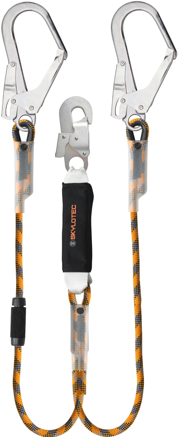 SKYLOTEC BFD Y SK12 1,5m Çift Kol Şok Emicili Lanyard 55mm Steel (L-0117-1,5)
