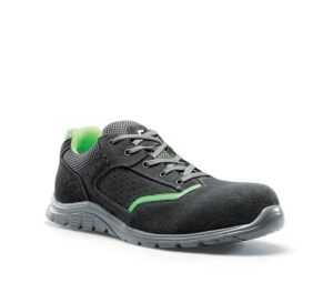 GarSport Kam 17 Low 1 S1P Siyah/Flu Yeşil Ayakkabı