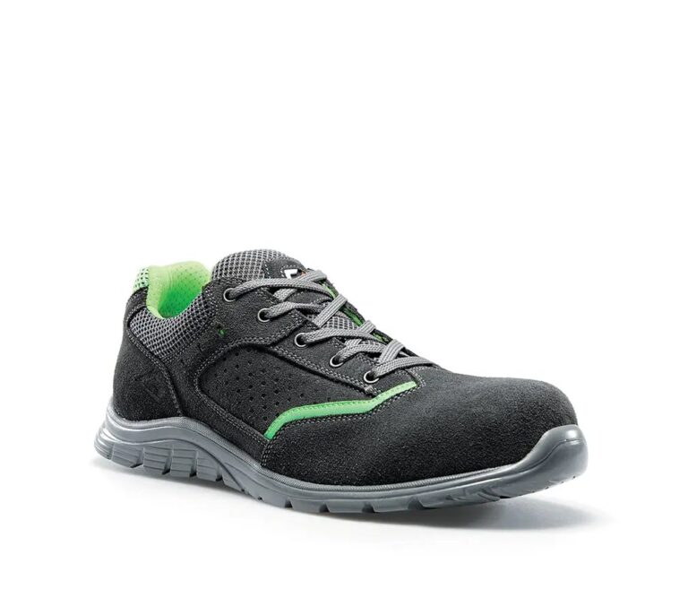 GarSport Kam 17 Low 1 S1P Siyah/Flu Yeşil Ayakkabı